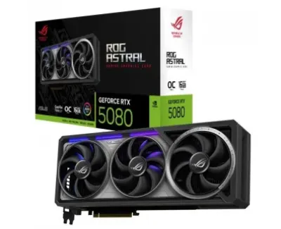 ASUS GeForce RTX 5080 ROG ASTRAL OC 16GB DLSS 4 ROG-ASTRAL-RTX5080-O16G-GAMING