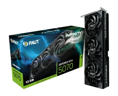 Palit GeForce RTX 5070 Infinity 3 12GB GDDR7 NE75070019K9-GB2050S