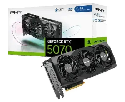 PNY GeForce RTX 5070 Overclocked 12 GB VCG507012TFXPB1-O