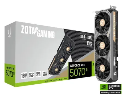 Zotac GeForce RTX 5070 Ti Solid SFF 16GB GDDR7 DLSS4 ZT-B50710D3-10P