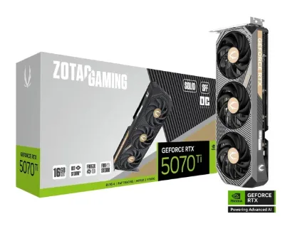 Zotac GeForce RTX 5070 Ti Solid OC SFF 16GB GDDR7 DLSS4 ZT-B50710J3-10P