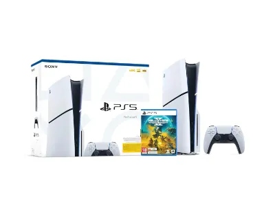 Sony PlayStation 5 Slim D Chassis (PS5 1TB z napędem + Helldivers 2)