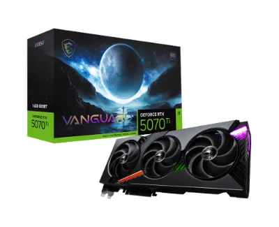 MSI GeForce RTX 5070 Ti VANGUARD SOC 16GB GDDR7 256bit DLSS 4