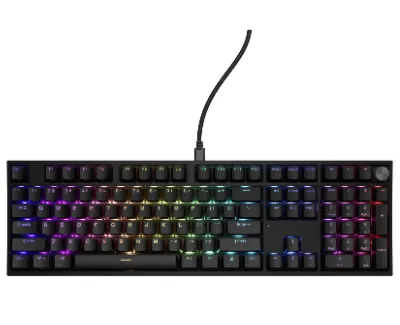 Genesis Thor 404 US RGB Outemu Peach Silent Czarny