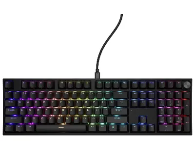 Genesis Thor 404 US RGB Gateron Yellow Pro Czarny