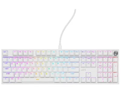 Genesis Thor 404 US RGB Gateron Yellow Pro biały