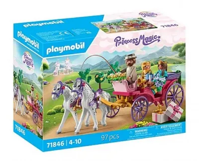 Playmobil Princess Magic 71846 Przejażdżka z parą książęcą