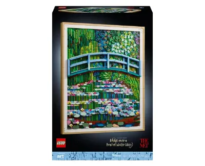 LEGO ART 31220 Claude Monet — Most nad stawem z liliami wodnymi