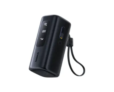Baseus EnerGeek GX11 MiFi Power Bank 20000mAh 67W Cosmic Black