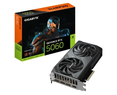 Gigabyte GeForce RTX 5060 Windforce OC 8GB GDDR7 DLSS4