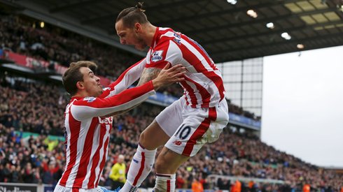 Radość gwiazd Stoke City