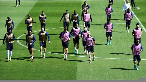 Trening reprezentacji Francji (fot. AFP)