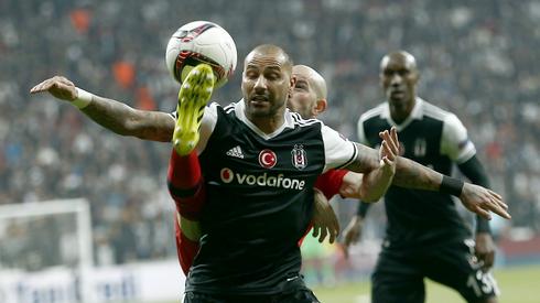 Besiktas - Lyon (fot. PAP/EPA)