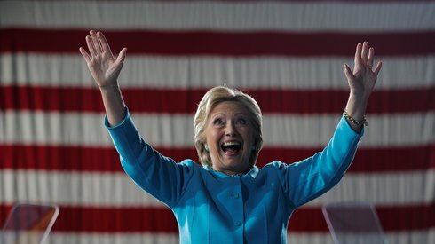 Hillary Clinton w Ohio, fot. Reuters/Brian Synder