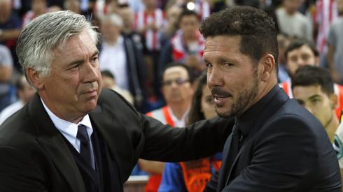 Carlo Ancelotii i Diego Simeone | fot. PAP