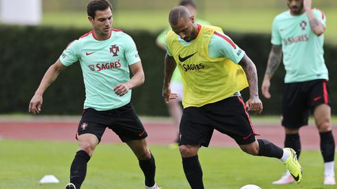 Trening reprezentacji Portugalii (fot. PAP/EPA)