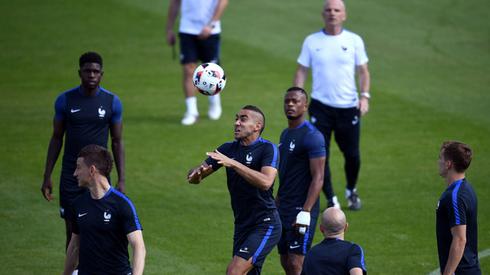 Trening reprezentacji Francji (fot. AFP)