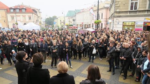 Ponad tysiąc osób skandowało w Lublinie hasła 