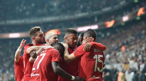 Besiktas - Lyon (fot. AFP)