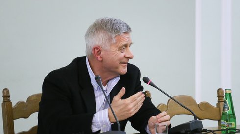 Marek Belka zeznaje przed komisją śledczą, fot. PAP/Paweł Supernak