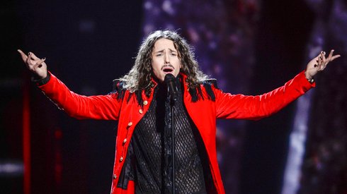 Michał Szpak w półfinale (fot. PAP)