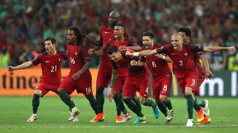 Reprezentacja Portugalii (fot. AFP)