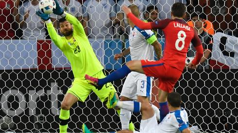 Słowacja - Anglia (fot. AFP)