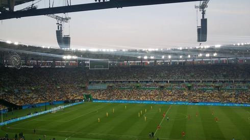 Stadion całkiem nieźle zapełniony!