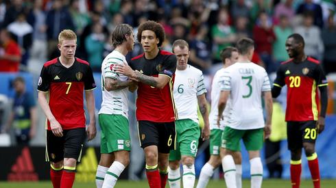 Belgia - Irlandia (fot. PAP/EPA)