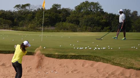 Golf w Rio (fot. AFP)