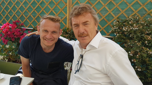 Sebastian Mila i Zbigniew Boniek