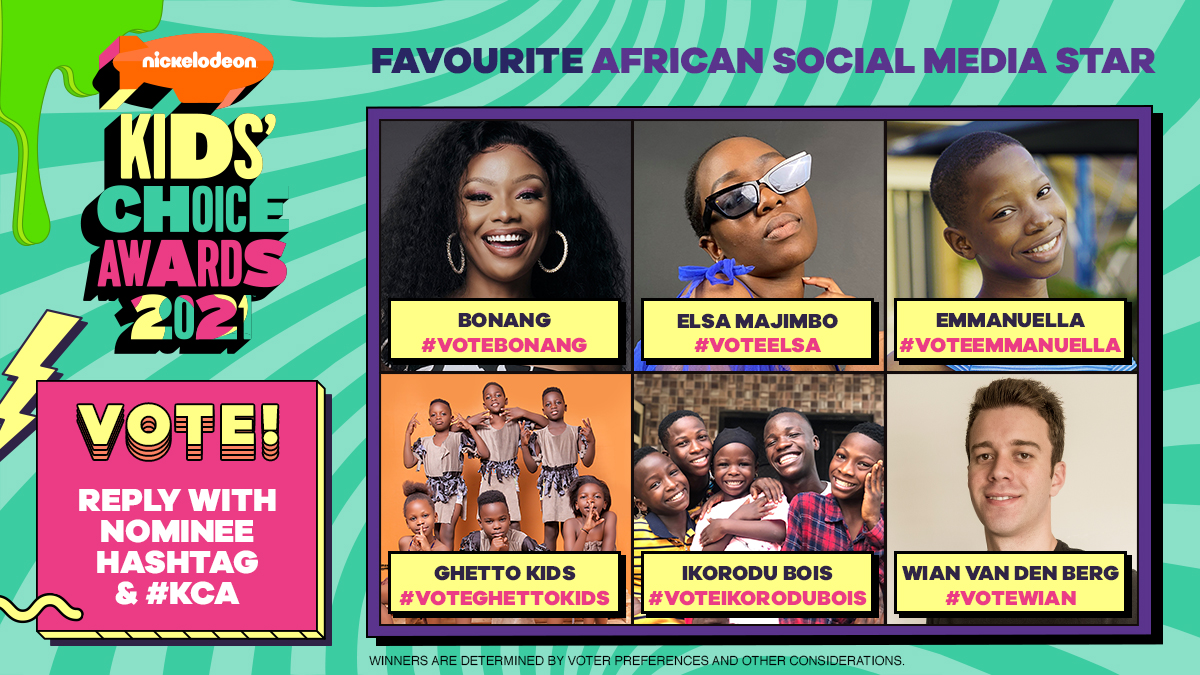 5 Reasons to watch the Nickelodeon KidsChoice Awards! | Pulse Nigeria