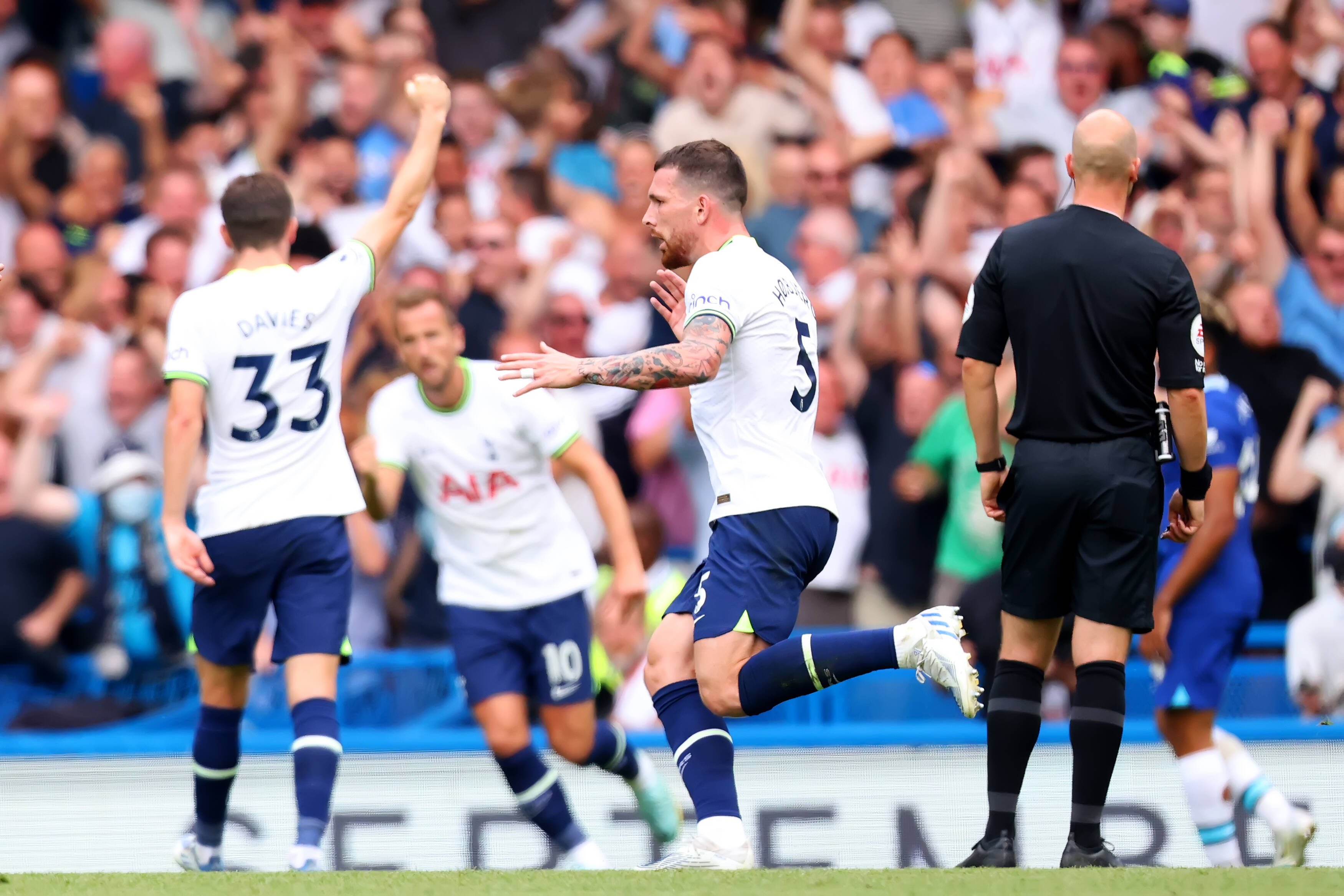 Spurs came from behind twice to secure a point against Chelsea in the Premier League on Sunday