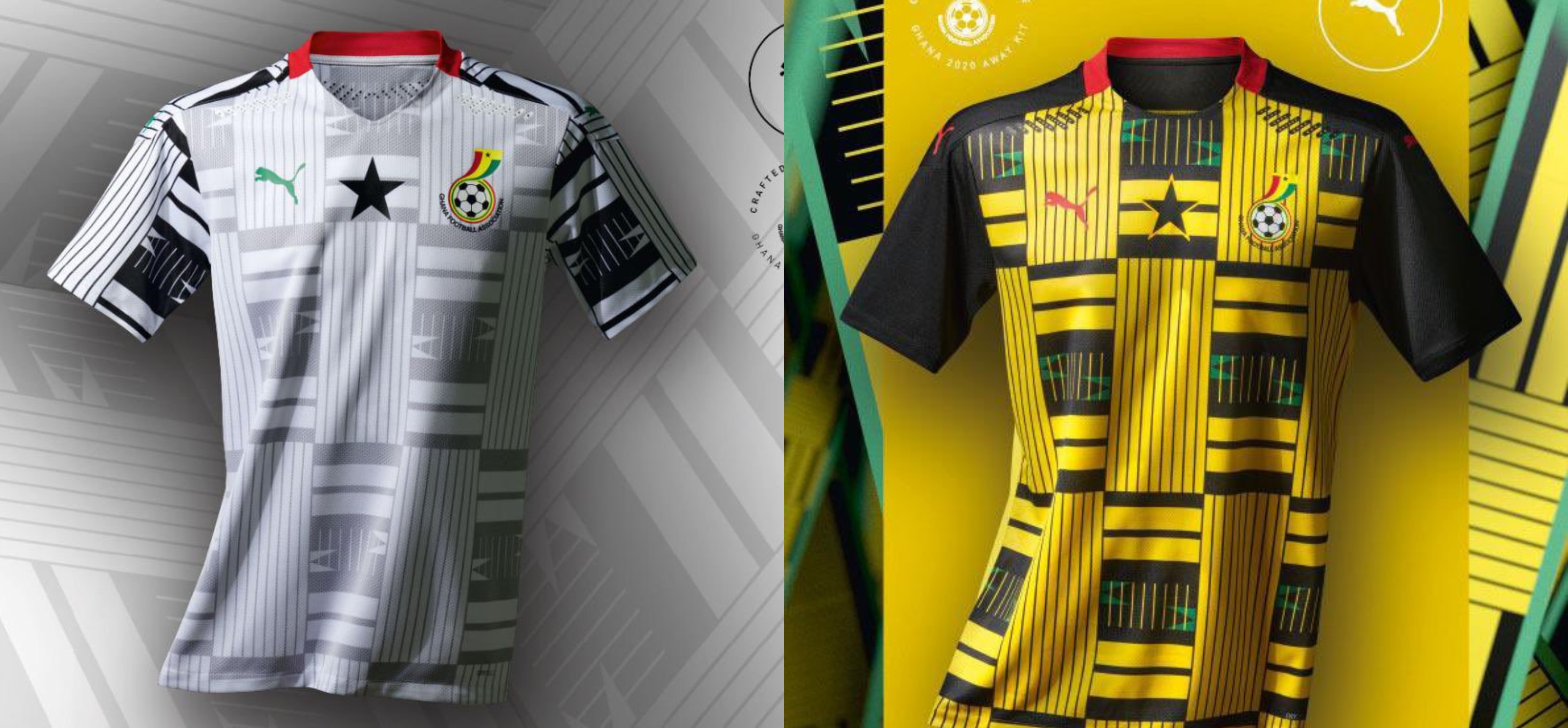 Ghana Football Association unveils new Black Stars home and away kits |  Pulse Ghana