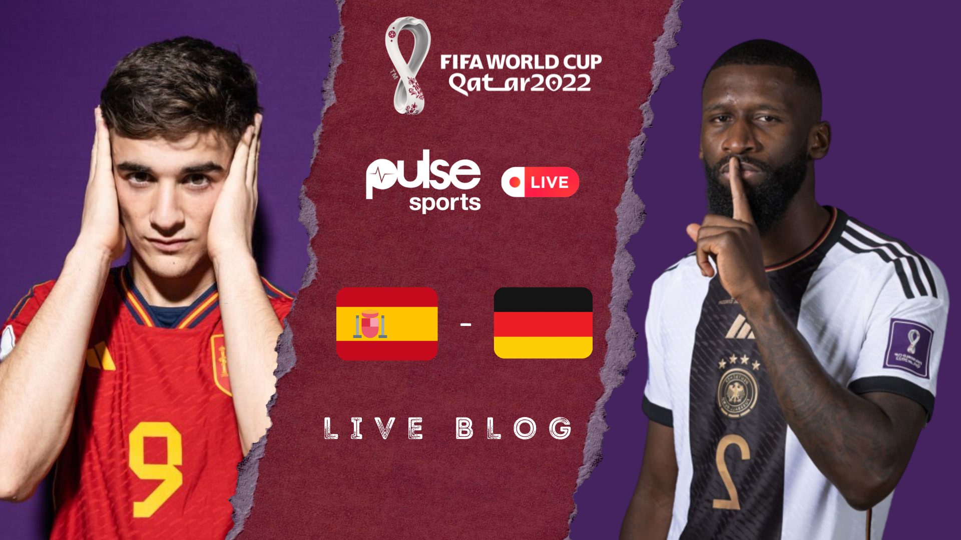 Spain vs Germany Live