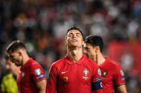 Ronaldo in action for Portugal