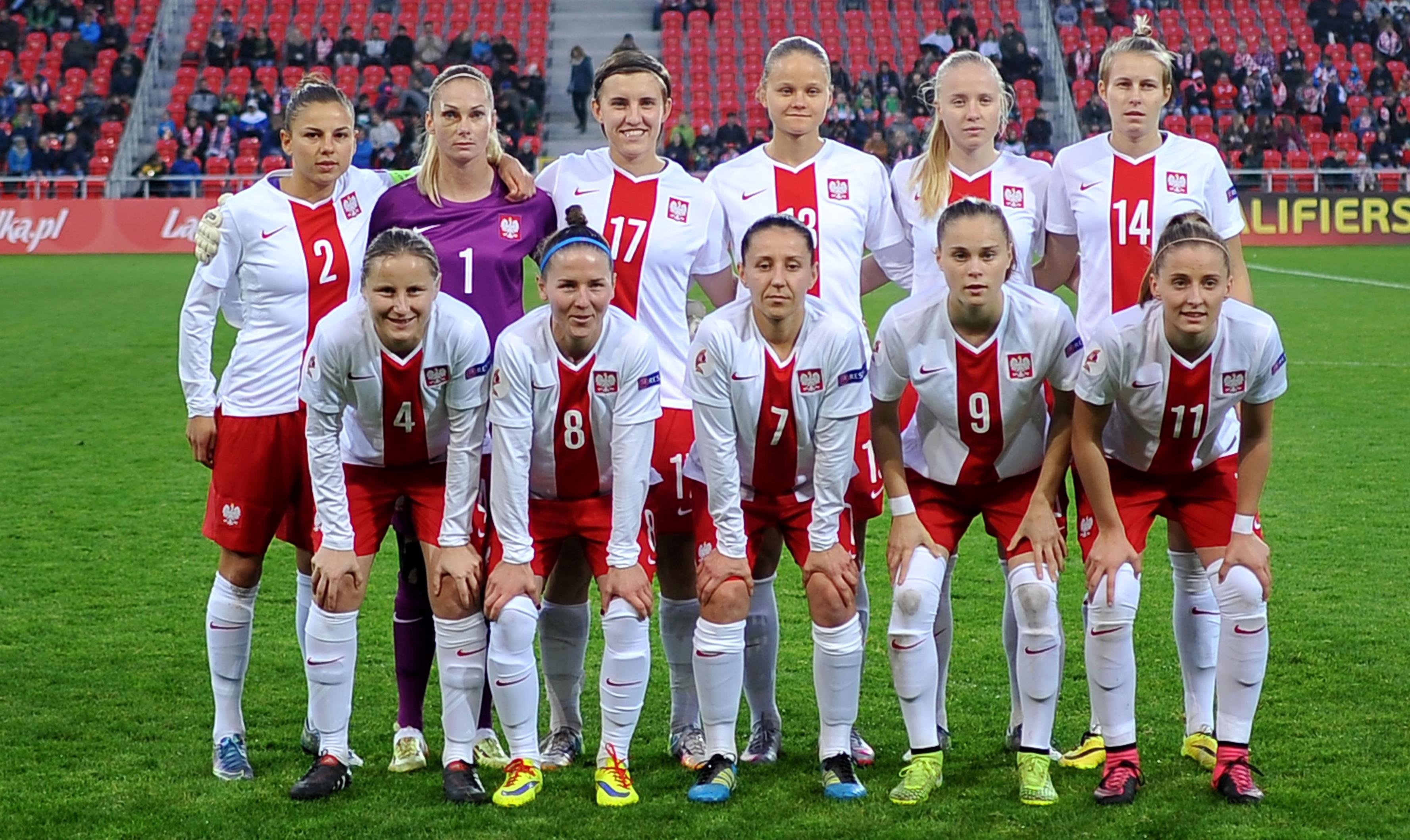 Ranking FIFA kobiet: Polska na 31. miejscu - Reprezentacja Polski
