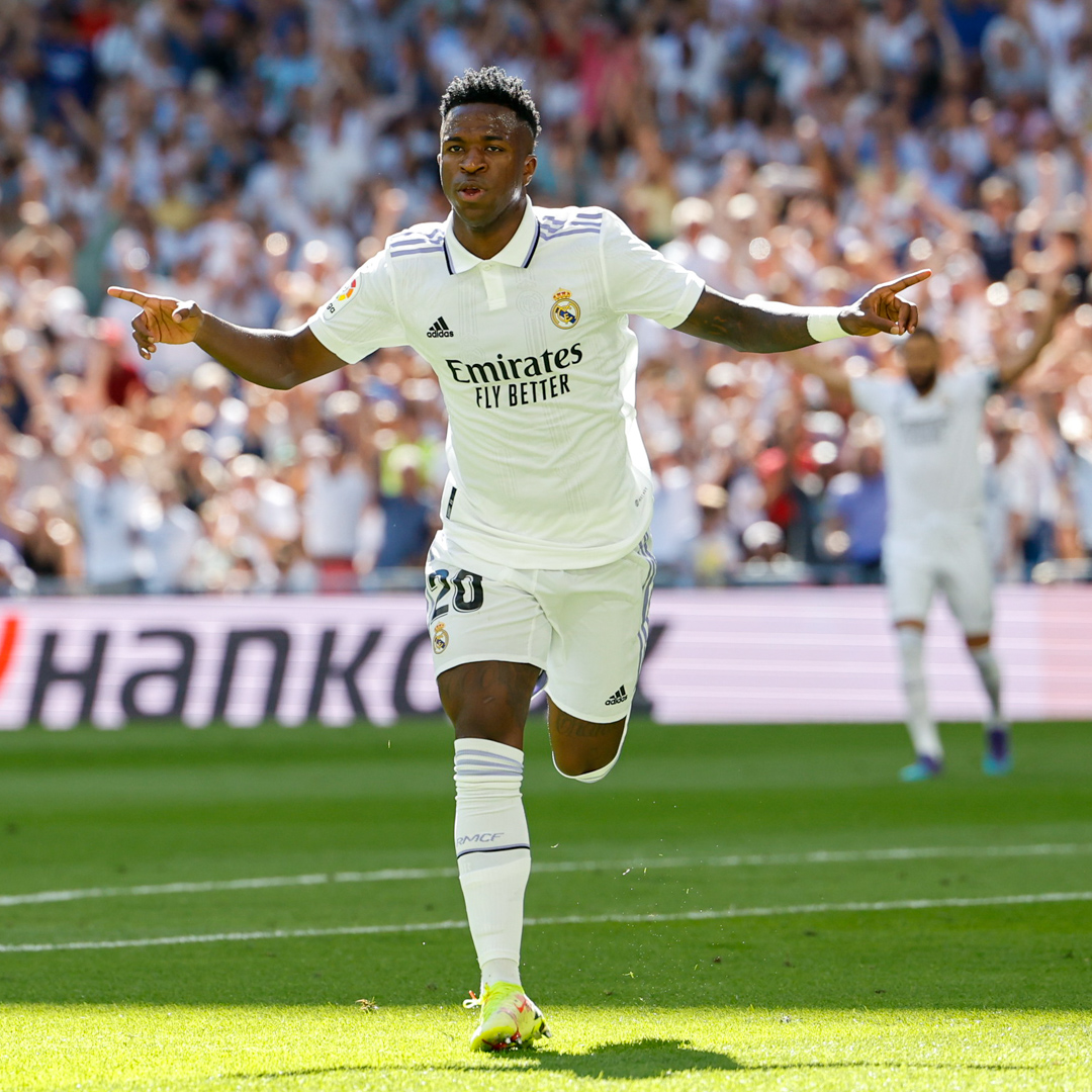 Vinicius opened the scoring for Real Madrid