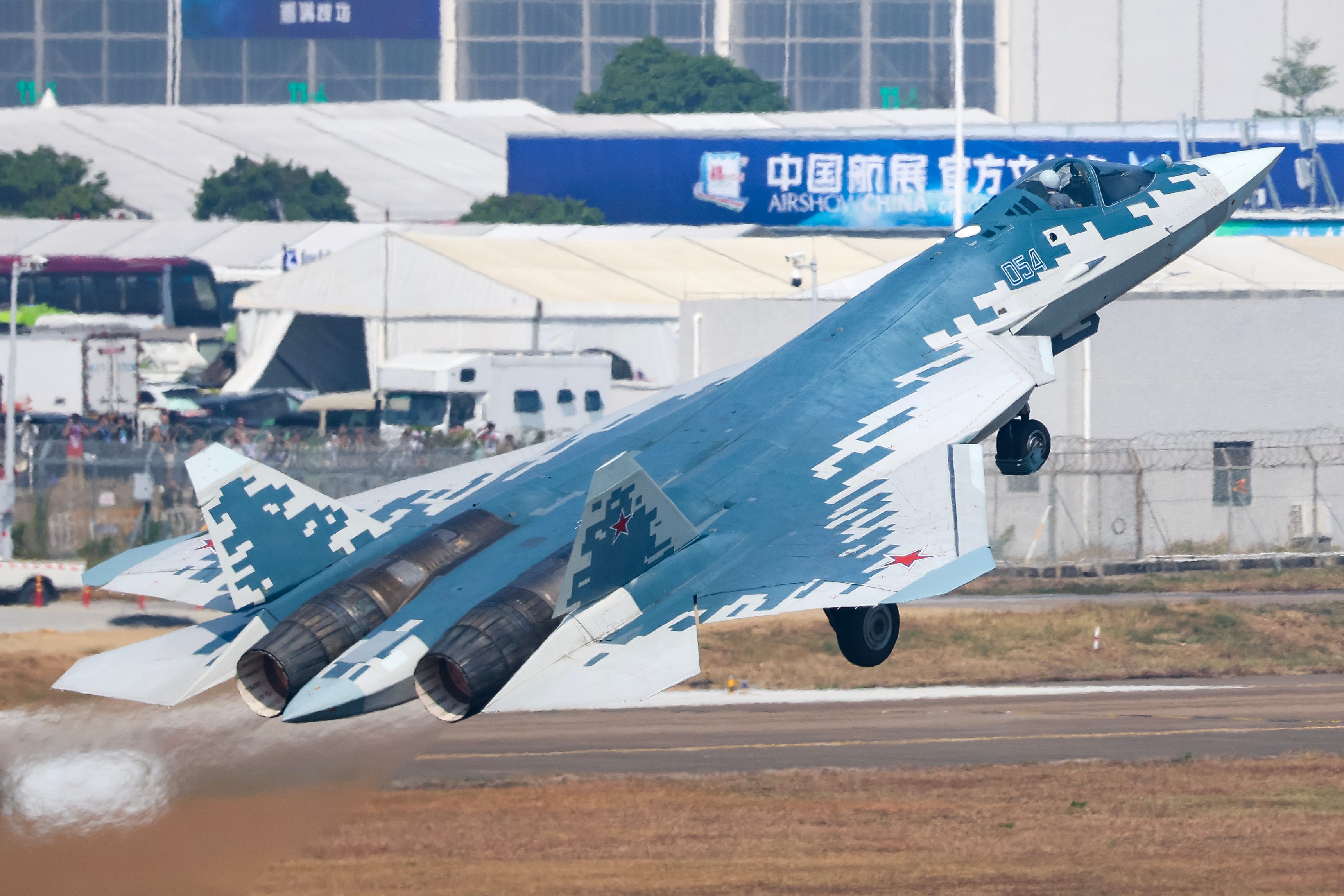 Su-57 stealth fighter