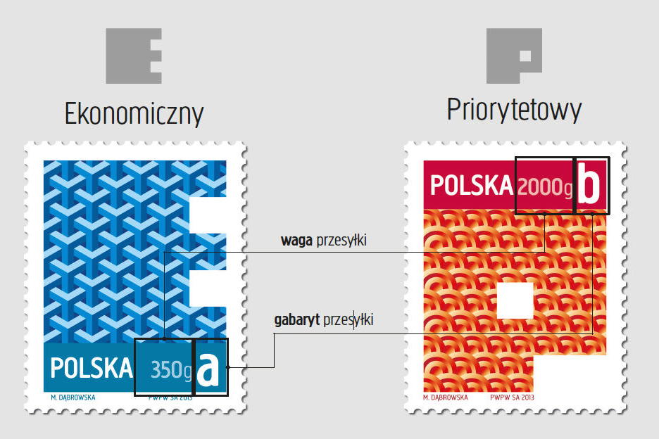 Poczta Polska wprowadza nowe znaczki, rozróżniające rodzaje przesyłek -  Wiadomości