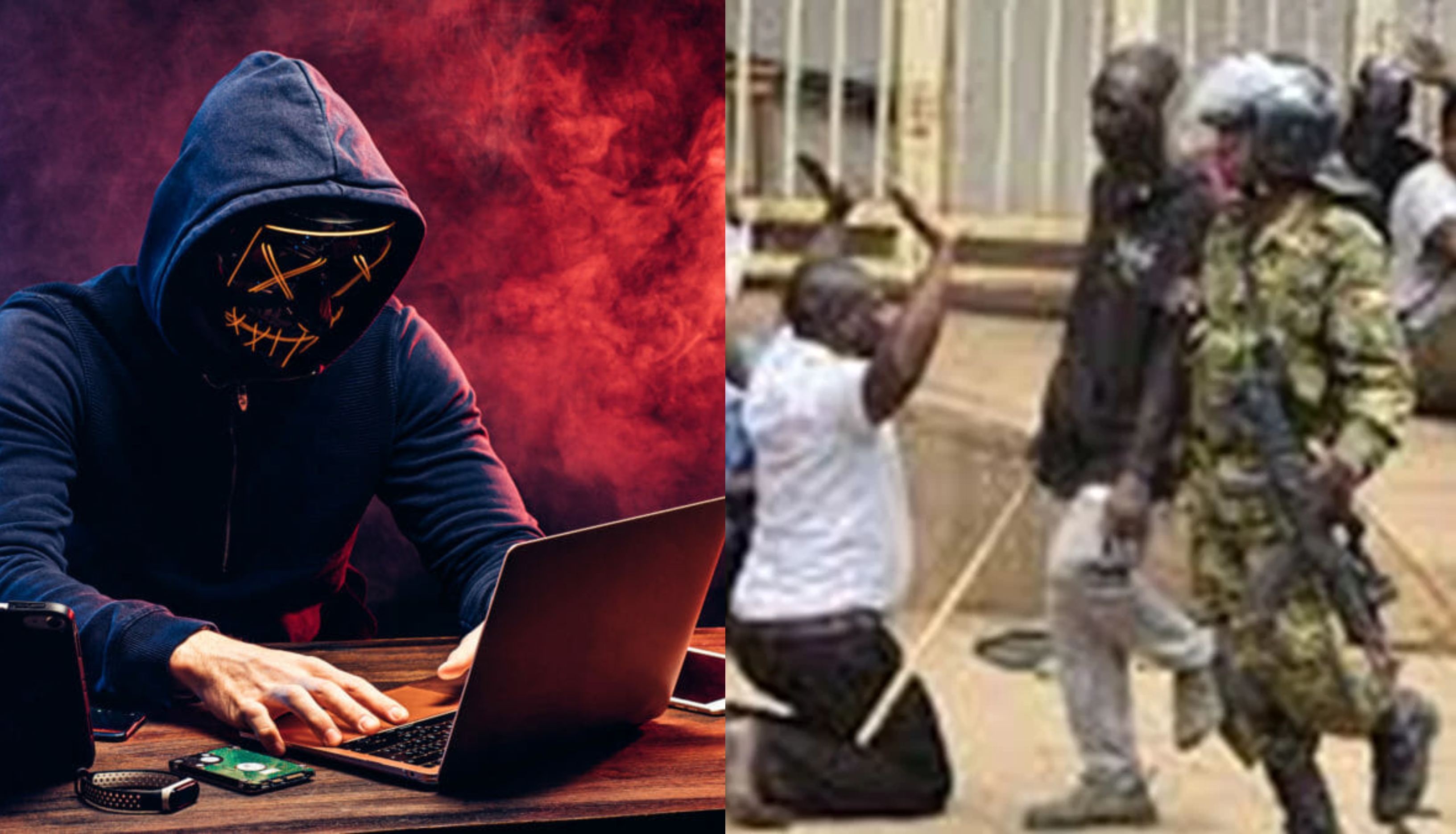 Sakawa boy chases Mallam with 5 soldiers after being scammed while seeking prayers