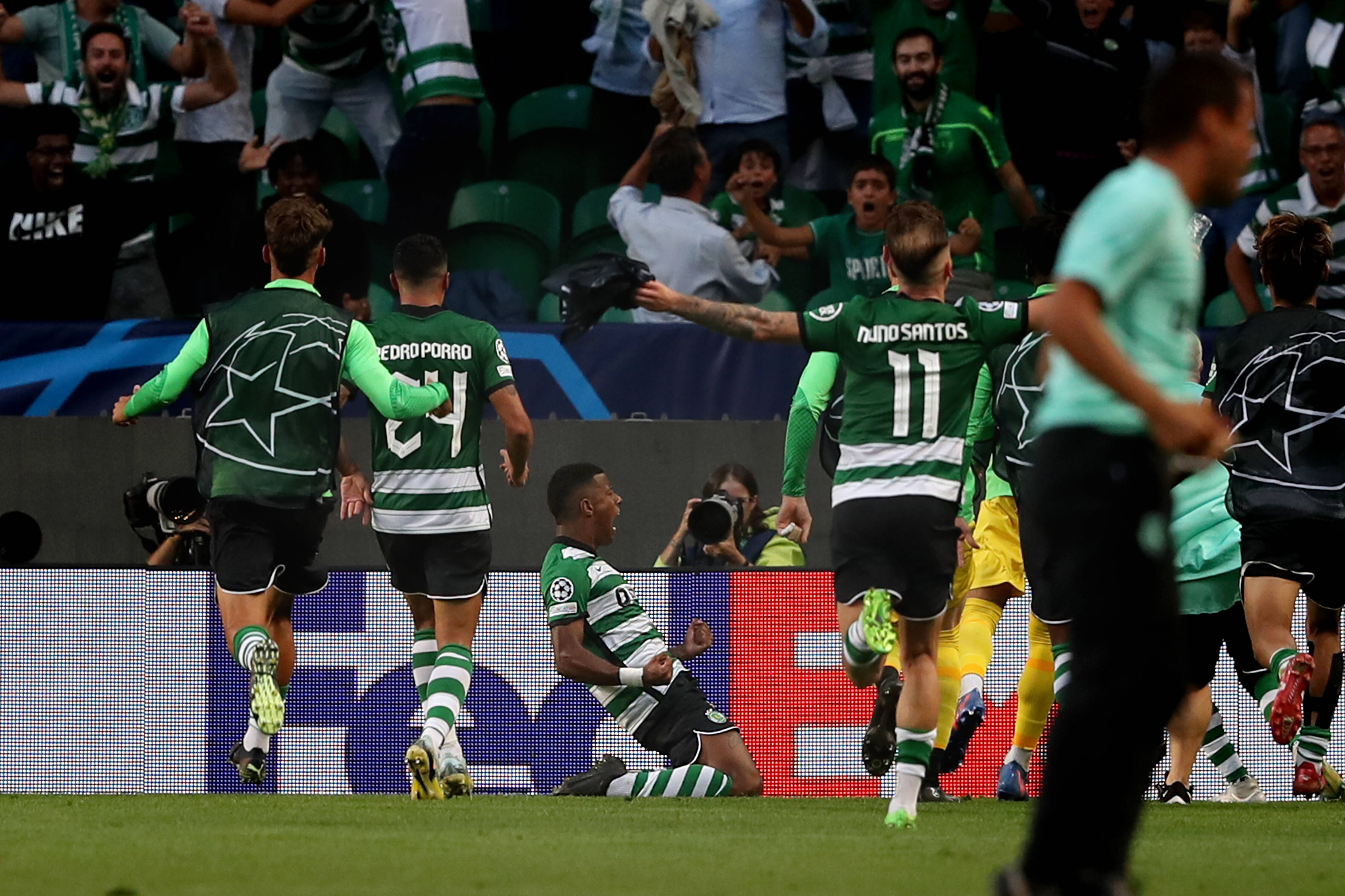 Tottenham lost 2-0 to Sporting Lisbon