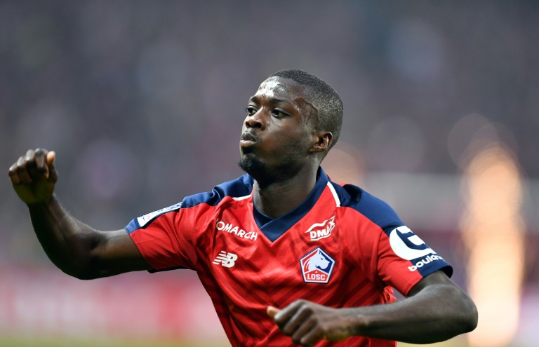 Pepe joined the Gunners from Lille.
