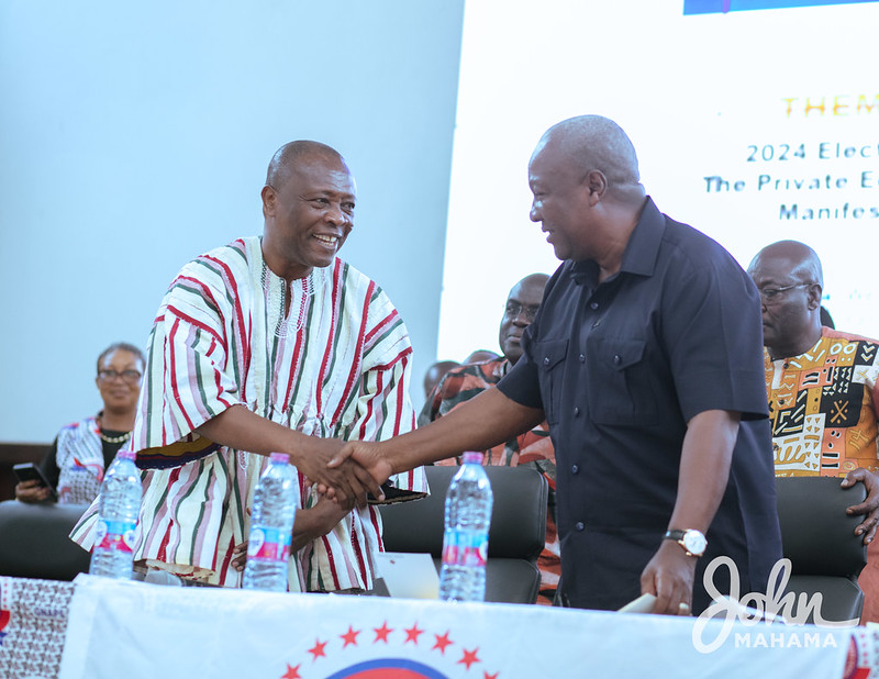 Mahama promises to include private secondary schools in the free SHS programme