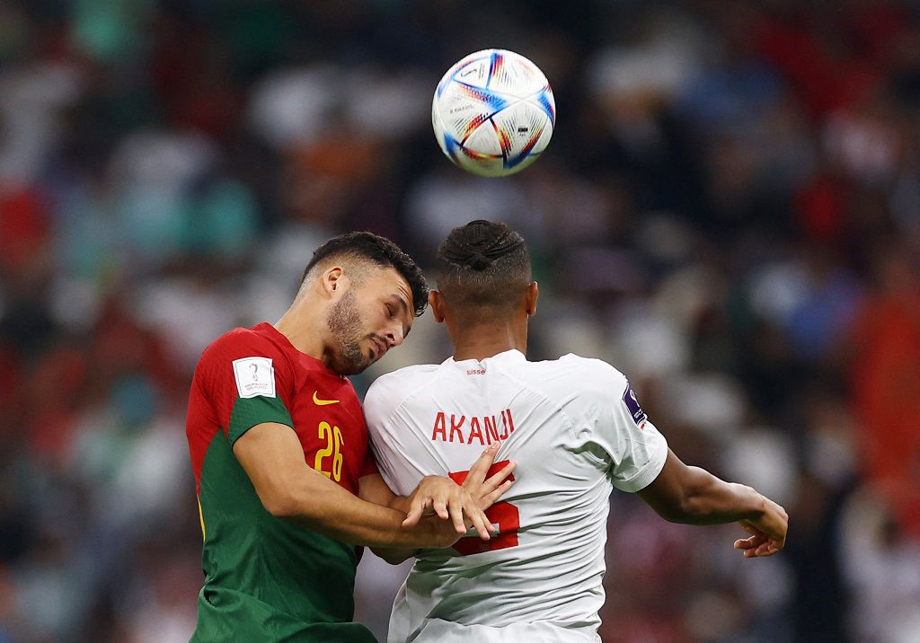 Ronaldo watches on as Ramos-inspired Portugal thrash Switzerland to book Moroccan date