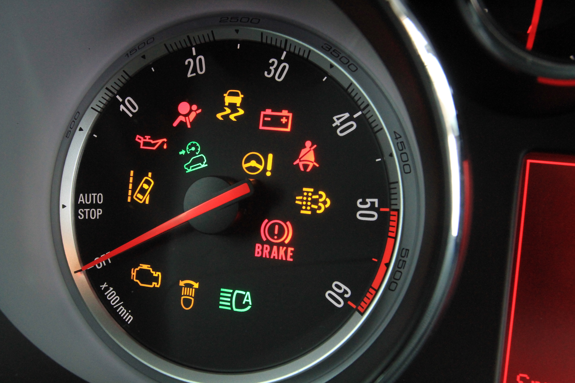 Czy wiesz, co oznaczają kolory kontrolek w samochodzie?