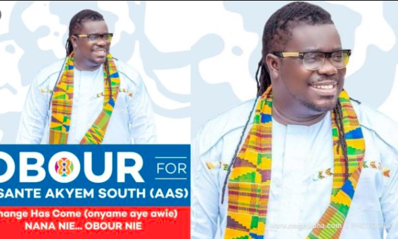 Obour vows to \'break the 8\' as he announces intention to contest Asante Akyem seat again