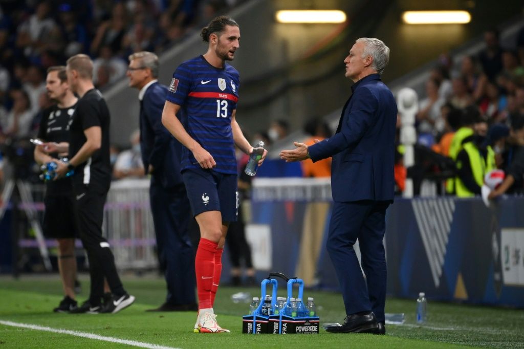 Deschamps will be happy to have Adrien Rabiot back for the final.