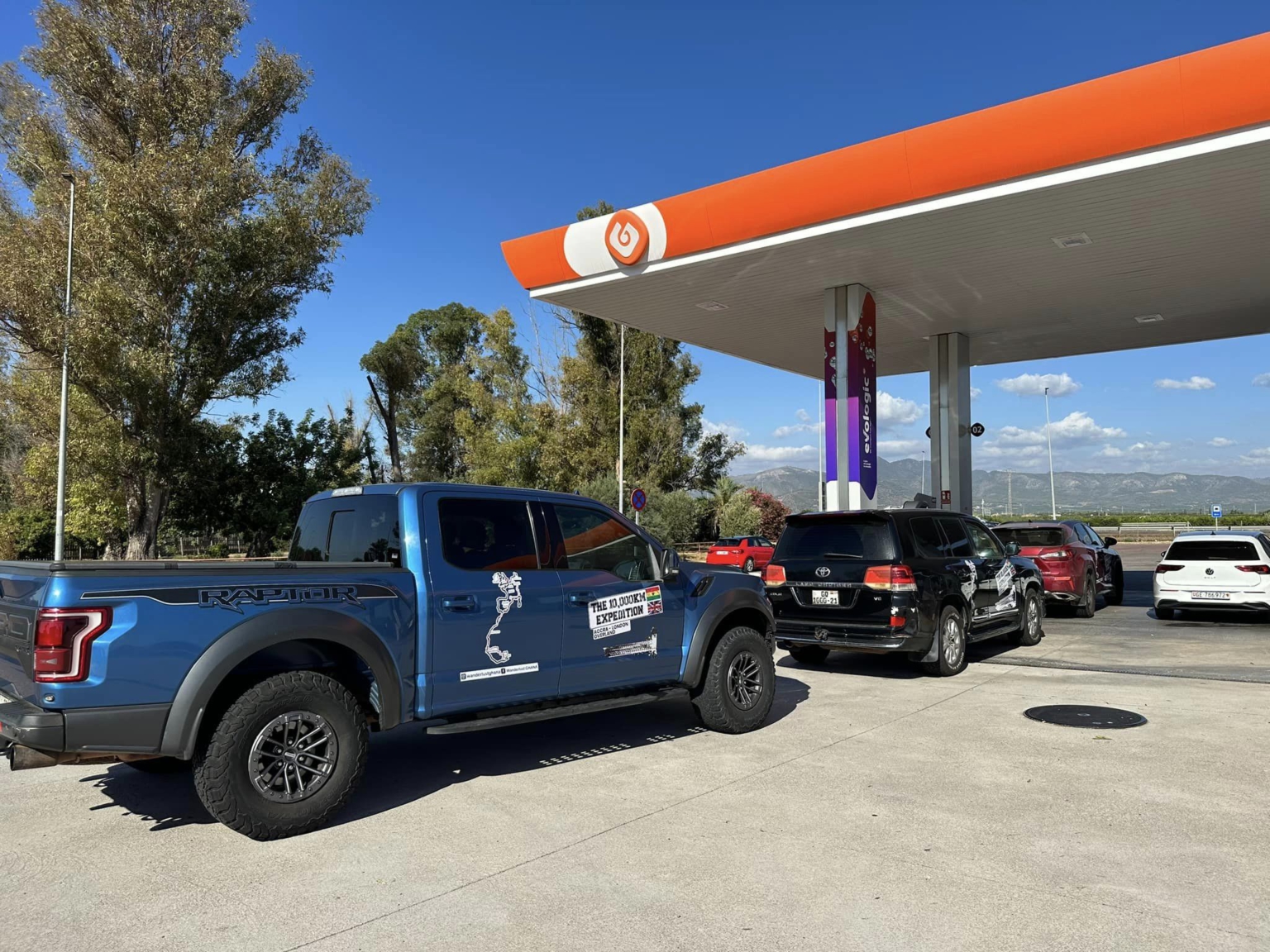 Accra to London road expedition: A team of 13 Ghanaians embarks 10,000km road trip to the UK