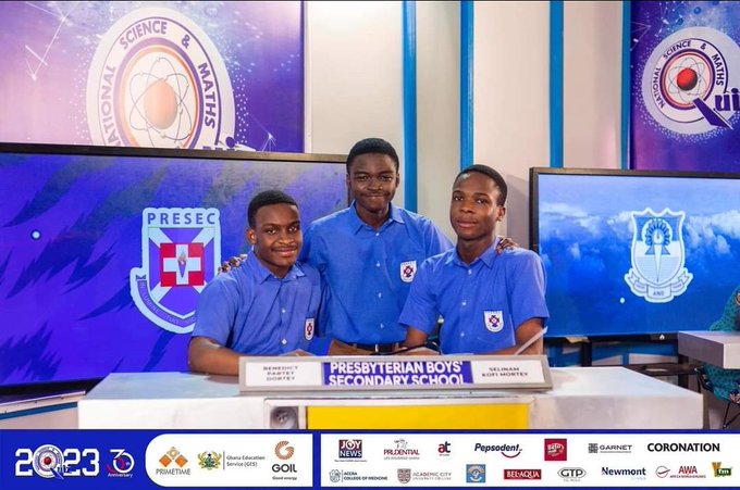 PRESEC-Legon now eight time winners of NSMQ